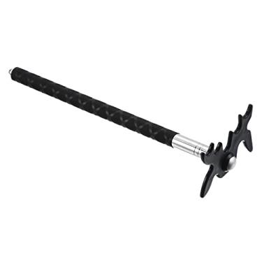 Imagem de PATIKIL Ponte retrátil para taco de bilhar, acessório de taco de sinuca com alça de silicone com cabeça de ponte de plástico removível para competição de mesa de sinuca, preta