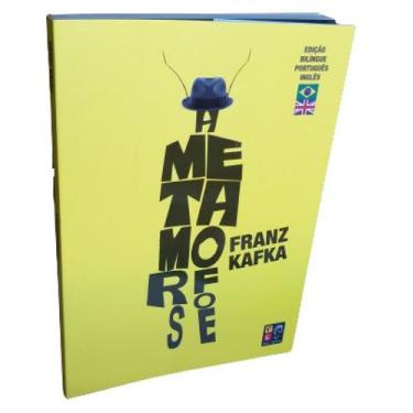 Imagem de Livro Físico Edição Bilíngue A Metamorfose Franz Kafka Pdl - Editora P