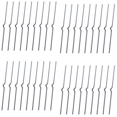 Imagem de VictoryStore Estacas de sinalização de quintal de corretor de imóveis: pinos de plástico ondulado padrão incluem (36)