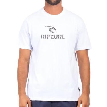 Imagem de Camiseta Rip Curl Icon Palm Sm24 Masculina Branco