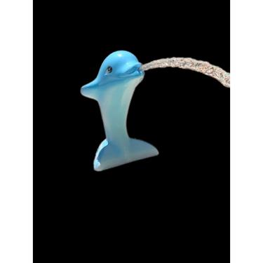 Imagem de Cascata Golfinho Em Fibra De Vidro (cor Azul)