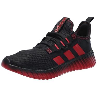 Imagem de adidas Tênis masculino Kaptir 3.0, Preto/Better Scarlet/Preto, 40