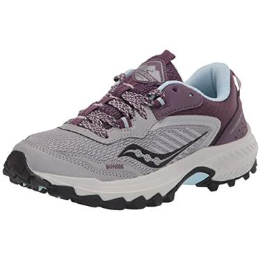 Imagem de Saucony Women's Excursion TR15 Trail Running Shoe, Alloy/Mauve, 8
