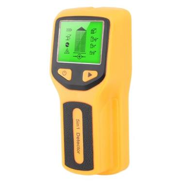 Imagem de Localizador de Pinos, Scanner Eletrônico Multifuncional de Parede 5 Em 1 Com Display LCD Inteligente para Detecção de Madeira, Pinos de Metal, Fios CA e Tubos