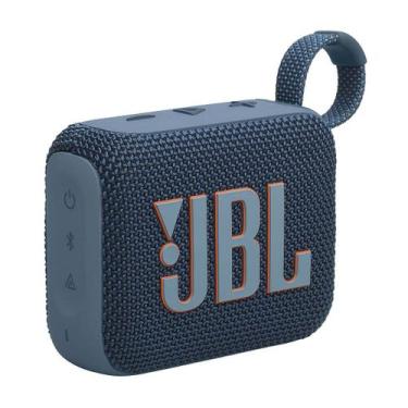 Imagem de Caixa De Som JBL Go 4, Bluetooth, 4.2W RMS, IP67 á Prova D'água, Azul,
