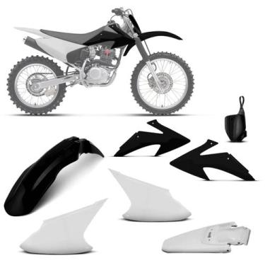 Imagem de Kit Plástico Exclusivo Crf 230f 2008 À 2014 - 5 Itens (Cores) - Pro to