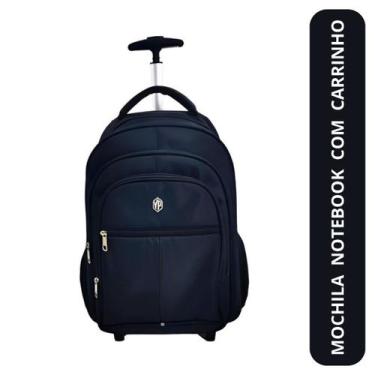 Imagem de Mochila Notebook 20'' Carrinho Executiva Rodinhas  - ELLO