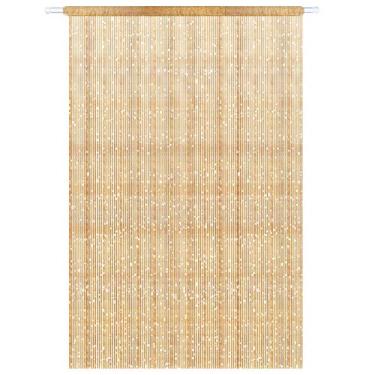 Imagem de Cortinas de borla GonLei, divisórias de painéis, divisórias de sala, tela de mosca cega para decoração de casa, armário, porta de quarto, janelas, festa de casamento, sala de estar,