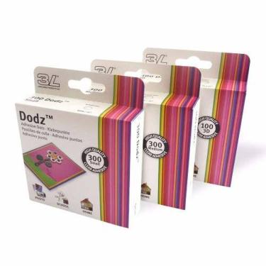 Imagem de Adesivo Dupla Face Dodz Medium Extra Forte 12 Caixas C/ 300