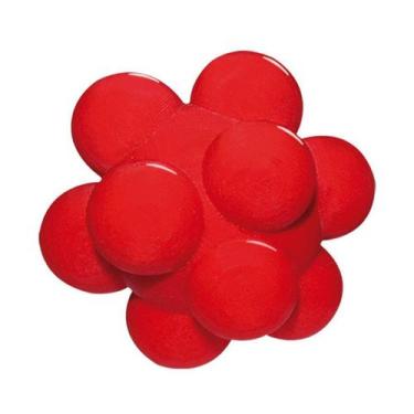 Imagem de Brinquedo Furacão Pet Bola Meteoro Vermelha para Cães - 45mm