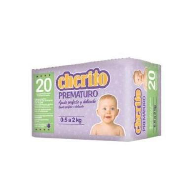 Imagem de Fralda Descartável para bebe prematuro CHERITO