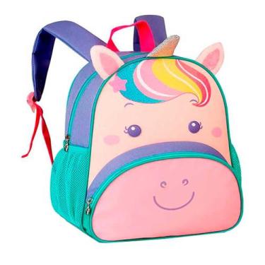 Imagem de Mochila Costas Infantil Bebê Feminina Menina Pets Clio