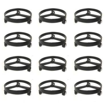 Imagem de 12 Suportes de Botijão de Gás e Vasos Giratório de Plástico - MELIDA