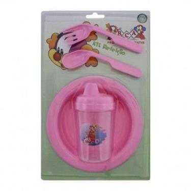 Imagem de Kit Refeição para Bebê Desenvolvido 4 Peças Menino Menina - Koala Baby