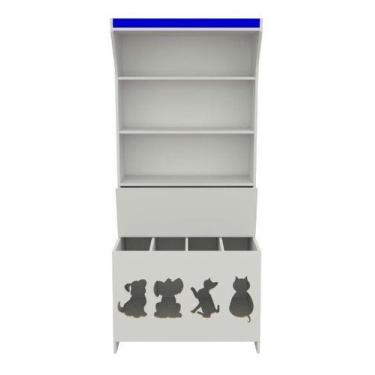 Imagem de Expositor De Ração 4 Divisões kids Mdp Granel Agro Loja - VETORIAL MÓV