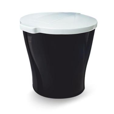 Imagem de Canister Redondo Furacao Pet 15Kg Black Unico - Furacão Pet