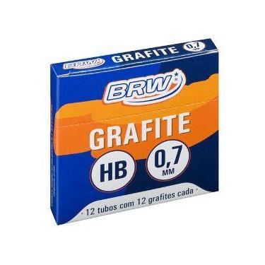Imagem de Grafite 0,7Mm - 12 Tubos Com 12 Grafites Cada - BRW
