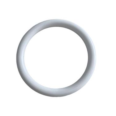 Imagem de Kit 10 argolas para cortina de varão 28mm - ART DECORAR , BRANCO