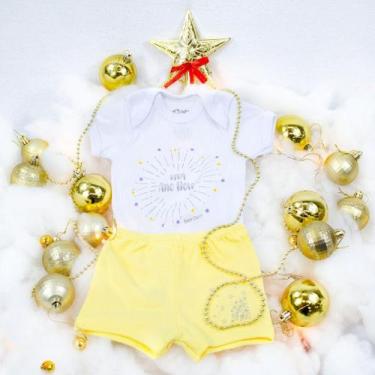 Imagem de Conjunto Body Bebê Ano Novo - Baby Duck, P, Viva ano novo