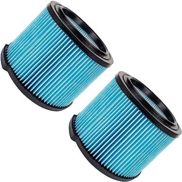 Imagem de BlueStars Filtro de vácuo de substituição ultradurável VF3500 para aspirador de pó Ridgid VF3500 3-4,5 galões WD3050, WD4070, WD4080, WD4522, 4000RV, 4500RV - Pacote com 2