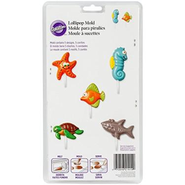 Imagem de Pirulito Mold-Sea Creatures 5 Cavity (5 desenhos)