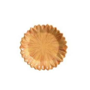 Imagem de Prato de sobremesa playful flowers laranja - SCALLA