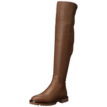 Imagem de Vince Womens Cabrialugotk Botas acima do joelho, Trigo escuro, 6.5