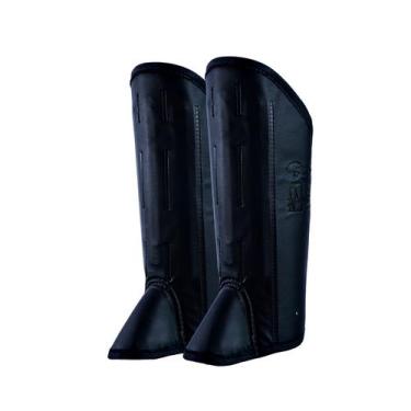 Imagem de Perneira Couro Com tiras autocolantes 3 Talas Marseg CA 44234