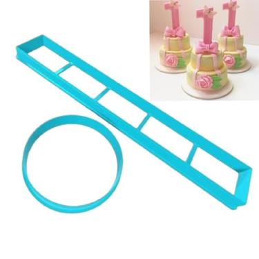 Imagem de Cortador Tira Pão de Mel Para Confeitaria - Embody 3d, P (15cm x 2,8cm