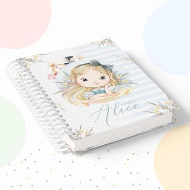 Imagem de Caderneta Alice - Na Caneca Personalizados 