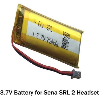 Imagem de Bateria Para Sena Srl 2 Com Conector 720mah 3,7v 2 Fios - KMIG