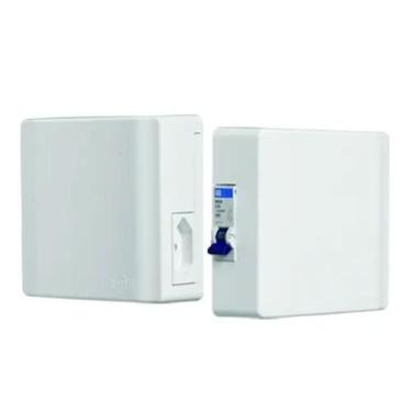 Imagem de Caixa Sobrepor P/ Ar Condicionado C/ Disjuntor E Tomada 20a - Ilumi