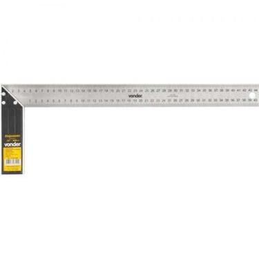 Imagem de Esquadro para carpinteiro 16" com cabo de alumínio - VONDER