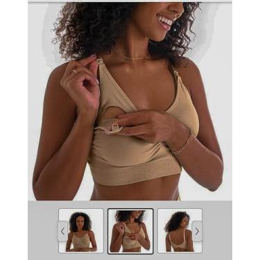 Imagem de Sutiã Gestante Amamentação com Bojo Removivel Pós Parto  Zee Rucci, Be