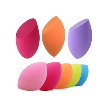 Imagem de Esponja Makeup Gota Chanfrada para Base e Corretivos Função 2 em 1 - S