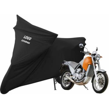 Imagem de Capa De Cobrir Moto Aprilia Moto 650 De Tecido Lycra - Mz, Preta