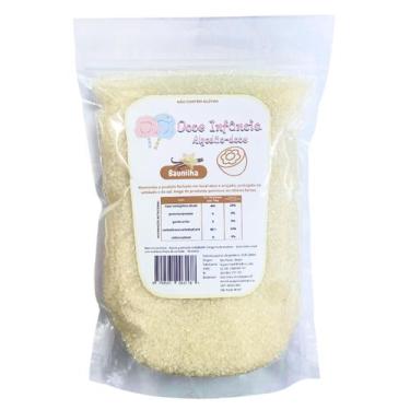Imagem de Açúcar Color Baunilha Branco 1kg Cristal Adoçante Festa Pipoca Algodão