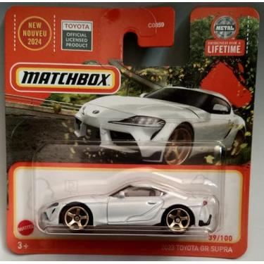Imagem de Kauf und Spar Toyota GR Supra 2024 Branco 39/100 - Carro de Brinquedo Adulto Unissex 11 cm x 11 cm x 4 cm