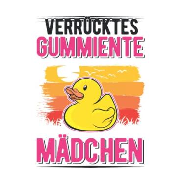 Imagem de Gummienten Tagesplaner: Verrücktes Gummiente Mädchen Quietscheente/Kalender 2023 & 2024 / Wochenplaner Tagesplaner Planer/Planungsbuch To-Do-Liste / 6x9 Zoll / 100 ausfüllbare Seiten