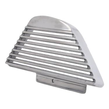 Imagem de Tampa Lateral Bateria Motocicleta, Capa Decorativa do Painel Carenagem Lateral de Alumínio Fundido Polido Antiferrugem para a Bicicleta do Macaco Z50 Z50j (Esquerda: