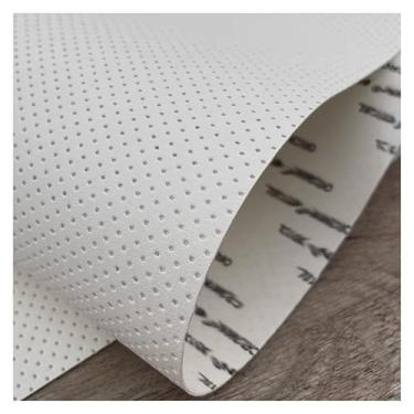 Imagem de Couro autoadesivo Remendo De Reparo De Couro Kit De Reparo De Couro Autoadesivo Remendo De Sofá De Couro De Vinil, Remendos De Couro Reestofados Para Móveis, Cadeiras De Sofá, Assento De Carro(White)