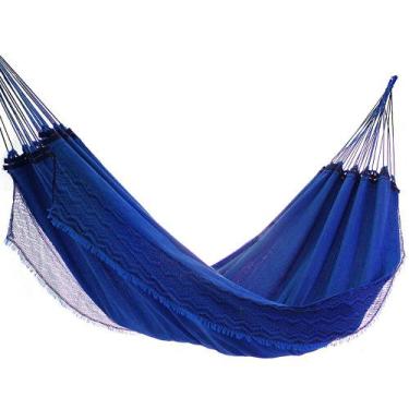 Imagem de Rede Dormir Descanso Jeans Casal Balanço Varias Cores - Atacadão Texti