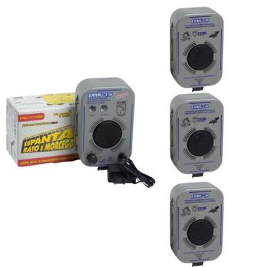 Imagem de Repelente morcego ultrasonico sonoro zebu + 3 emissores