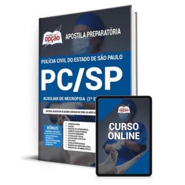Imagem de Apostila PC-SP - Auxiliar de Necropsia (2ª Edição) - Apostilas Opção