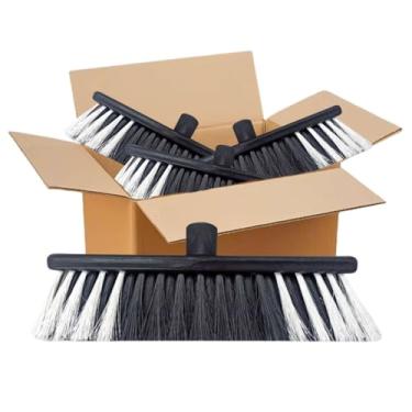 Imagem de Vassoura Cerdas Pelo Simples Sem Capa Area Interna Multiuso 12 Unidades Sem Cabo