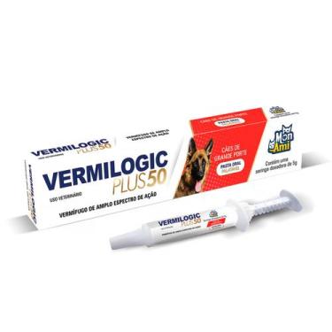 Imagem de Vermifugo Cães Grande Porte Mon Ami Vermilogic Plus 50