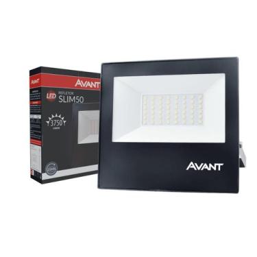 Imagem de Refletor Led Slim 50W IP65 6500K Bivolt - Avant