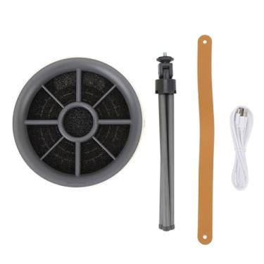 Imagem de Capuz da área de Mesa Capô Portátil ângulo Ajustável 3 Velocidades de Exaustor de Cozinha para Churrasco de Cozinha Em Casa (Bege)