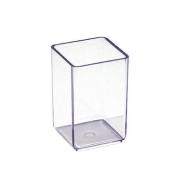 Imagem de Porta lápis e objetos tradicional acrílico cristal Acrinil