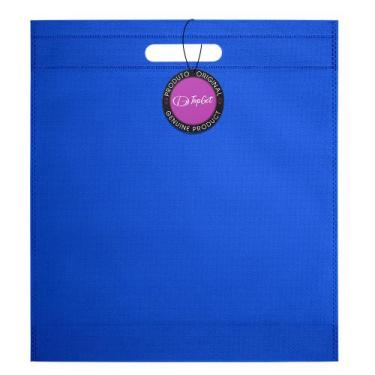 Imagem de Sacola em TNT Premium Termo Selada 35x39cm Nice TopGet, Azul royal